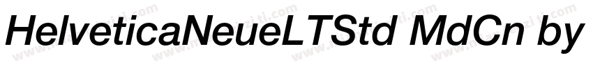 HelveticaNeueLTStd MdCn by Linotype字体转换